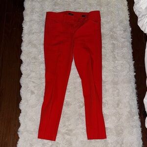 Vibrant Women's Red Pants